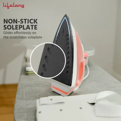 Buy Lifelong Pearl Steam Iron in bulk for Corporate Gifting | Corporate Gyft