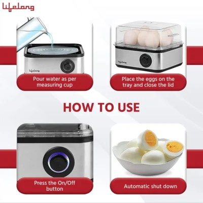 Buy Lifelong Electric Egg Boiler and Poacher in bulk for Corporate Gifting | Corporate Gyft