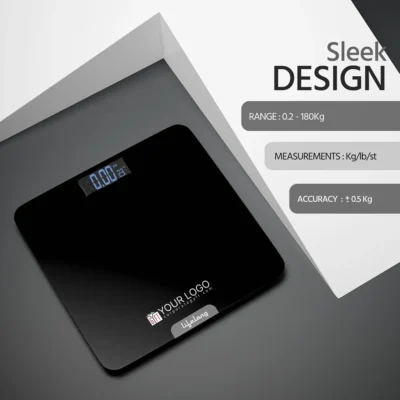 Buy Lifelong Digital Glass Weighing Scale - Black in bulk for Corporate Gifting | Corporate Gyft