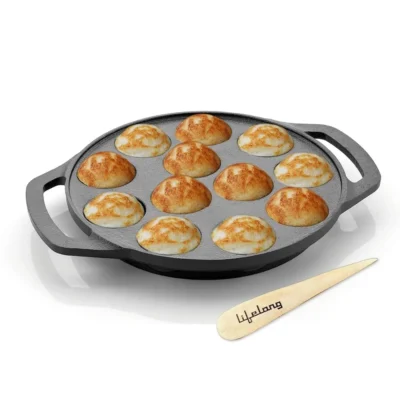 Buy Lifelong Cast Iron Paniyaram Pan in bulk for Corporate Gifting | Corporate Gyft