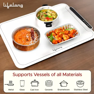 Buy Lifelong Electric Food Warmer with LED Display in bulk for Corporate Gifting | Corporate Gyft