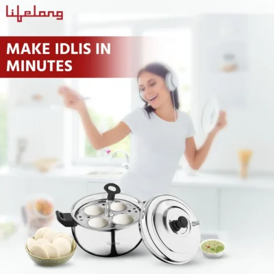 Buy Lifelong 3-Plate Idli Cooker in bulk for Corporate Gifting | Corporate Gyft