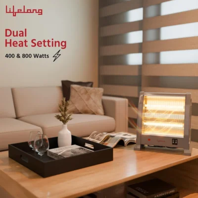 Buy Lifelong Dual-Heat Quartz Room Heater in bulk for Corporate Gifting | Corporate Gyft