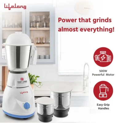 Buy Lifelong Maxo 3-Jar Juicer Mixer Grinder in bulk for Corporate Gifting | Corporate Gyft
