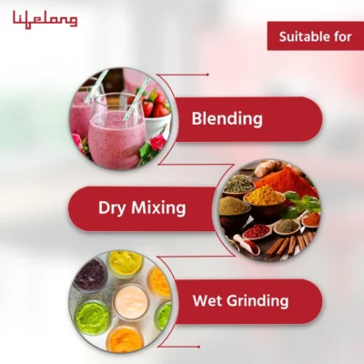 Buy Lifelong Mixer Grinder with 2 Stainless Steel Jars in bulk for Corporate Gifting | Corporate Gyft