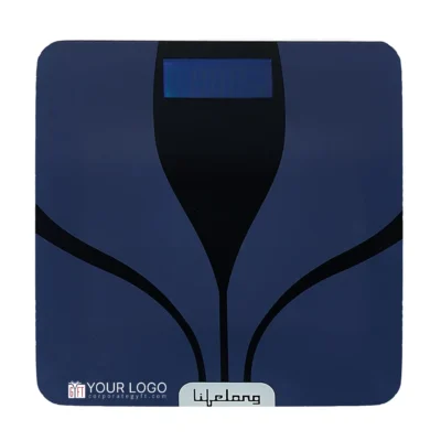 Buy Lifelong Digital Glass Weighing Scale - Navy Blue in bulk for Corporate Gifting | Corporate Gyft
