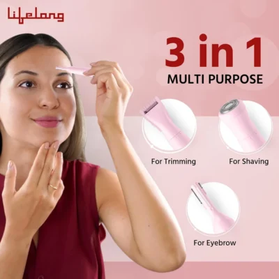 Buy Lifelong 3-in-1 Multipurpose Women’s Trimmer in bulk for Corporate Gifting | Corporate Gyft
