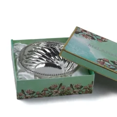 Buy Crystal Elegance Silver Bowl in bulk for Corporate Gifting | Corporate Gyft