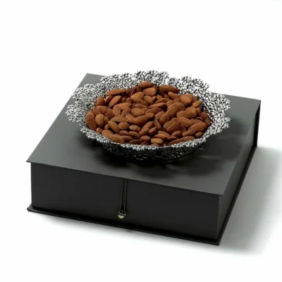 Buy Floral Grace Silver Tray in bulk for Corporate Gifting | Corporate Gyft