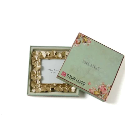 Buy Golden Leaf Luxe Photo Frame in bulk for Corporate Gifting | Corporate Gyft