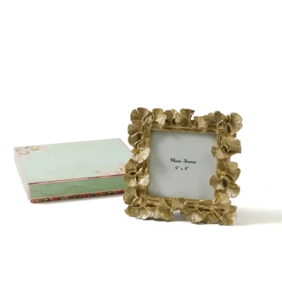 Buy Golden Leaf Luxe Photo Frame in bulk for Corporate Gifting | Corporate Gyft