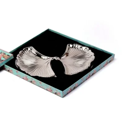 Buy Shell Motif Silver Serving Set in bulk for Corporate Gifting | Corporate Gyft