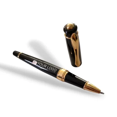 Buy Black Executive Metal Pen in bulk for Corporate Gifting | Corporate Gyft