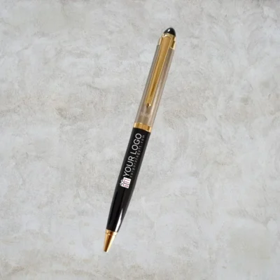 Buy Silver-Black Executive Metal Pen in bulk for Corporate Gifting | Corporate Gyft