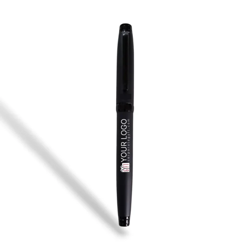 Buy Black Minimalist Metal Pen in bulk for Corporate Gifting | Corporate Gyft