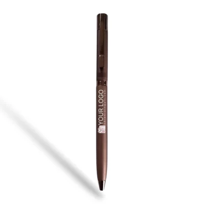 Buy Premium Metal Ball Pen - Brown in bulk for Corporate Gifting | Corporate Gyft