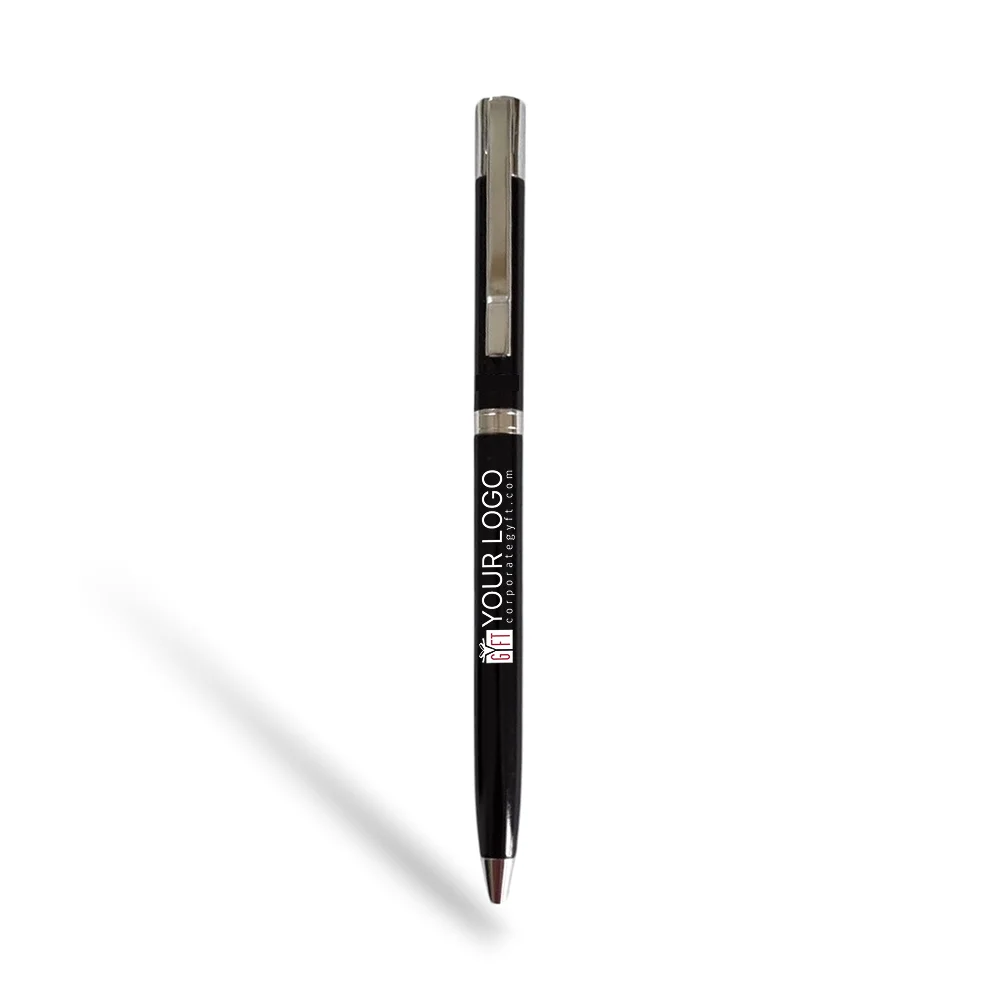 Premium Metal Ball Pen - Black Buy Premium Metal Ball Pen - Black in bulk for Corporate Gifting | Corporate Gyft