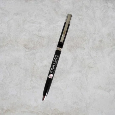 Buy Premium Metal Ball Pen - Black in bulk for Corporate Gifting | Corporate Gyft