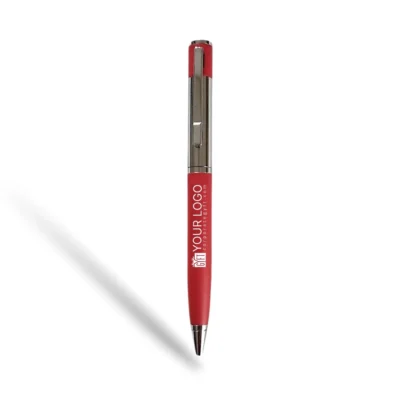 Buy Premium Red Finish Metal Pen in bulk for Corporate Gifting | Corporate Gyft