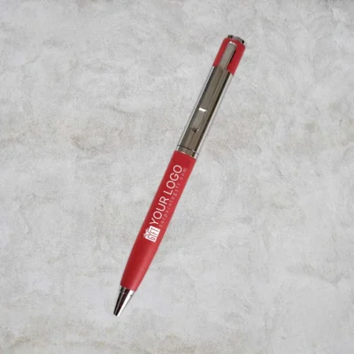Buy Premium Red Finish Metal Pen in bulk for Corporate Gifting | Corporate Gyft