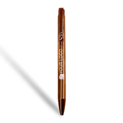 Buy Premium Gunmetal Ball Pen - Rose Gold in bulk for Corporate Gifting | Corporate Gyft