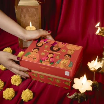Buy Shubh Utsav Premium Box – 7 Treasures in bulk for Corporate Gifting | Corporate Gyft