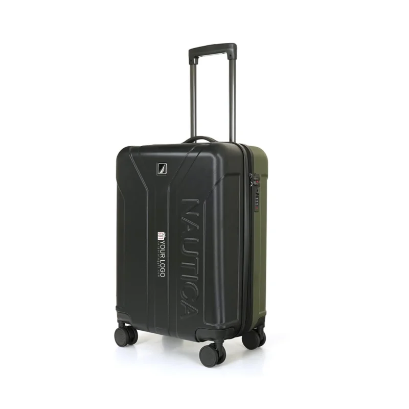 Buy Nautica TravelMate Cabin Trolley - Black and Green in bulk for Corporate Gifting | Corporate Gyft