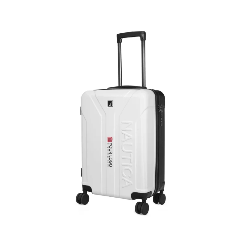 Buy Nautica TravelMate Cabin Trolley - White and Black in bulk for Corporate Gifting | Corporate Gyft