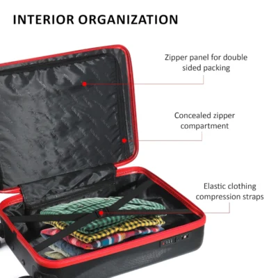 Buy Nautica Travel Companion 20” - Black in bulk for Corporate Gifting | Corporate Gyft