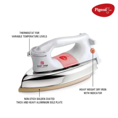 Buy Pigeon Heavyweight Dry Iron – 1000W in bulk for Corporate Gifting | Corporate Gyft