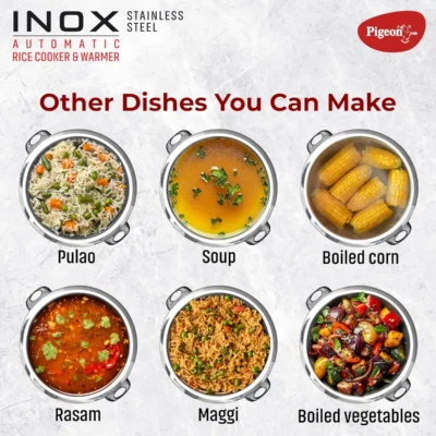 Buy Pigeon Inox Pro Rice Cooker in bulk for Corporate Gifting | Corporate Gyft