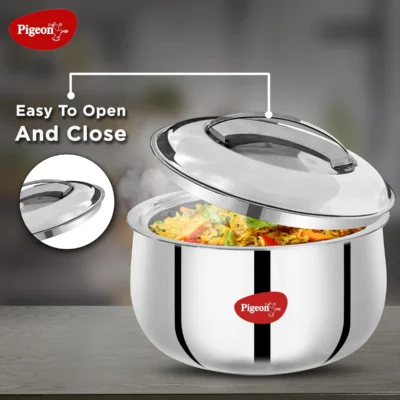 Buy Pigeon Double Wall Hot Serve Casserole in bulk for Corporate Gifting | Corporate Gyft