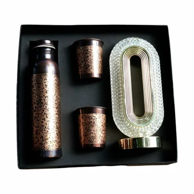 Buy Copper and Glow Gift Hamper in bulk for Corporate Gifting | Corporate Gyft