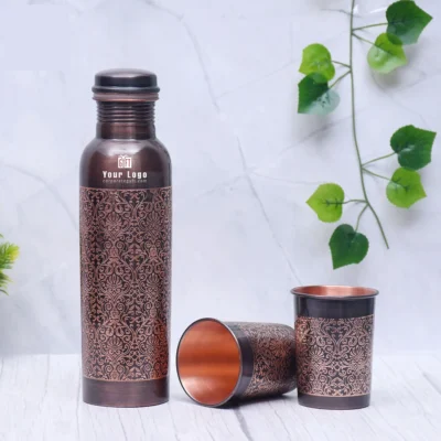 Buy Copper and Glow Gift Hamper in bulk for Corporate Gifting | Corporate Gyft
