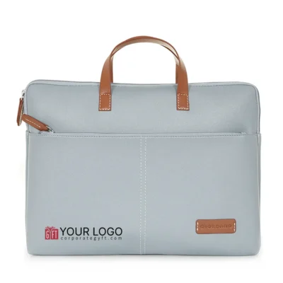 Buy Giordano Colourblocked Laptop Sleeve - Grey in bulk for Corporate Gifting | Corporate Gyft