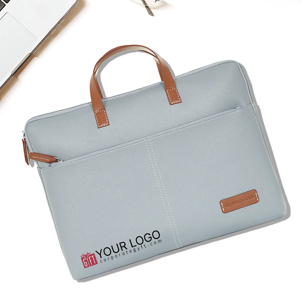 Giordano Colourblocked Laptop Sleeve - Grey Buy Giordano Colourblocked Laptop Sleeve - Grey in bulk for Corporate Gifting | Corporate Gyft