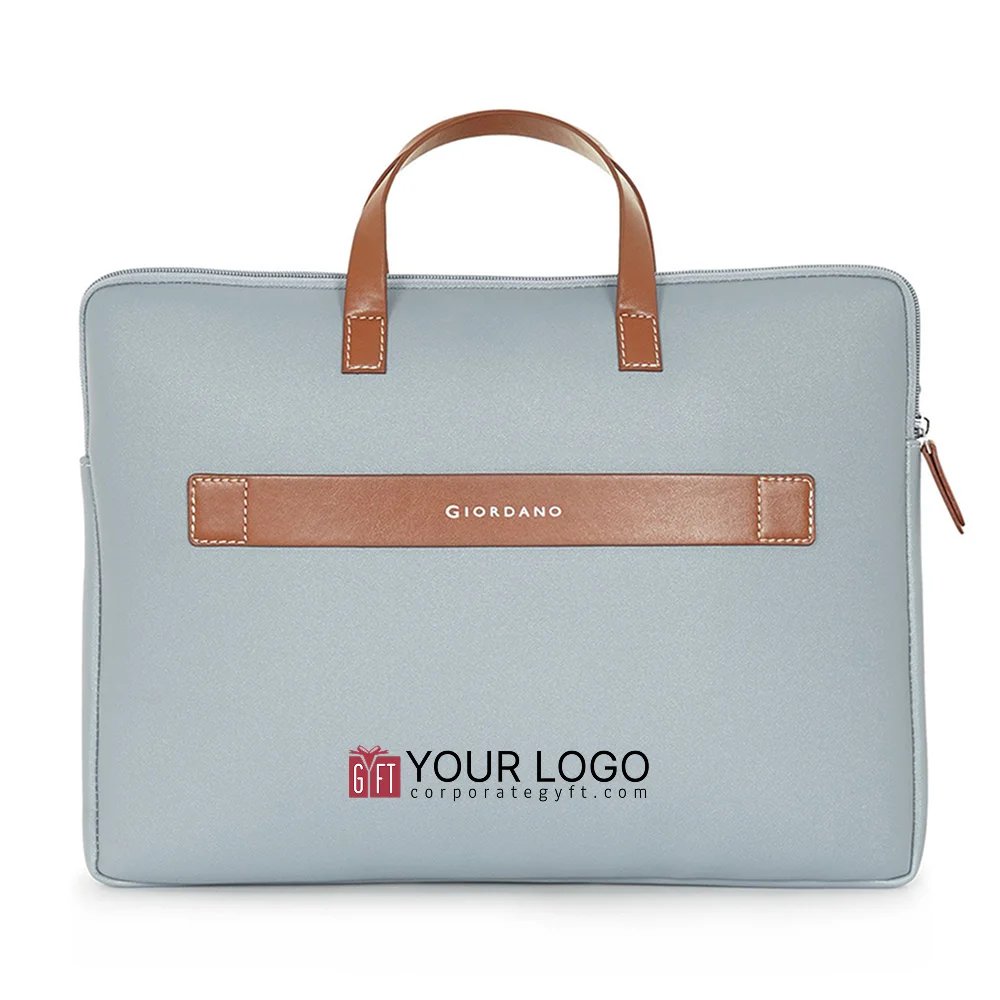 Giordano Colourblocked Laptop Sleeve - Grey Buy Giordano Colourblocked Laptop Sleeve - Grey in bulk for Corporate Gifting | Corporate Gyft