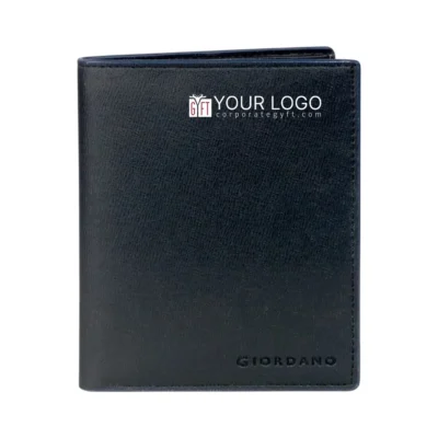 Buy Giordano Black Travel Passport Cover in bulk for Corporate Gifting | Corporate Gyft