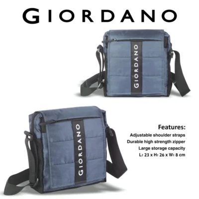 Buy Giordano Everyday Sling Bag - Grey in bulk for Corporate Gifting | Corporate Gyft