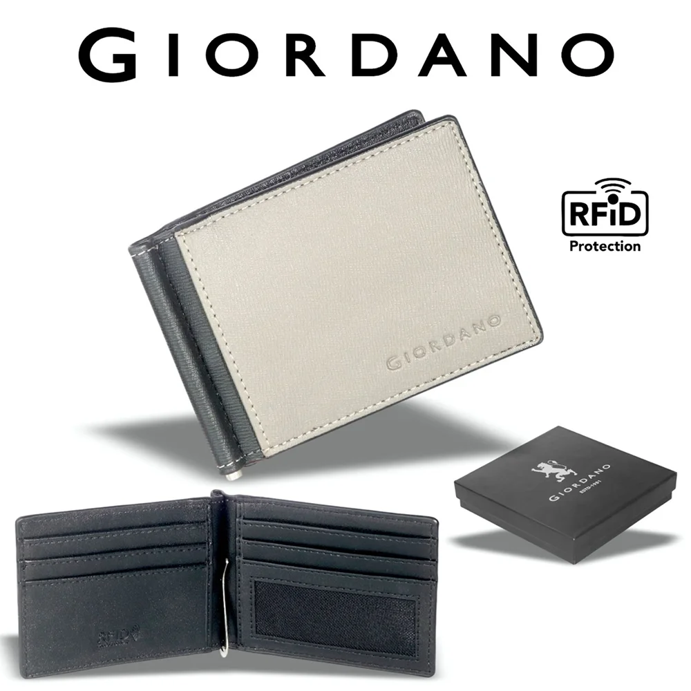 Giordano Slim Money Clip Wallet - Grey Buy Giordano Slim Money Clip Wallet - Grey in bulk for Corporate Gifting | Corporate Gyft