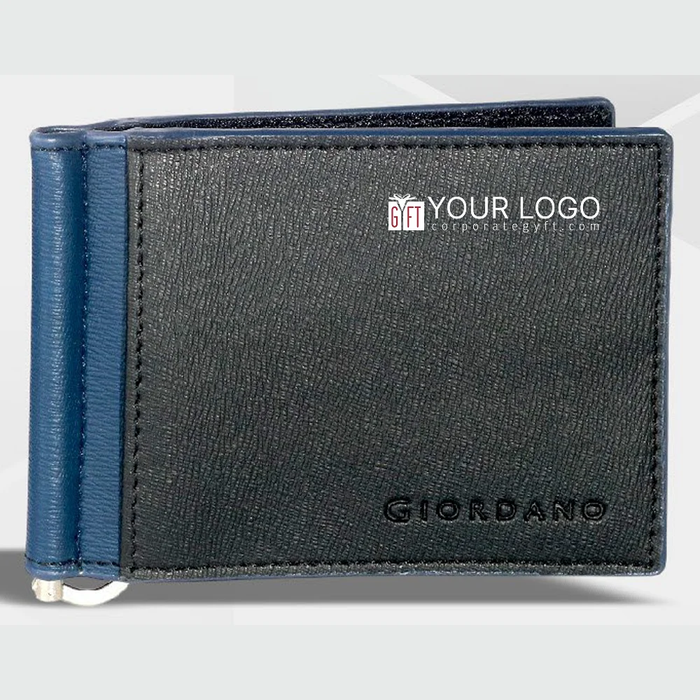 Giordano Slim Money Clip Wallet - Blue Buy Giordano Slim Money Clip Wallet - Blue in bulk for Corporate Gifting | Corporate Gyft