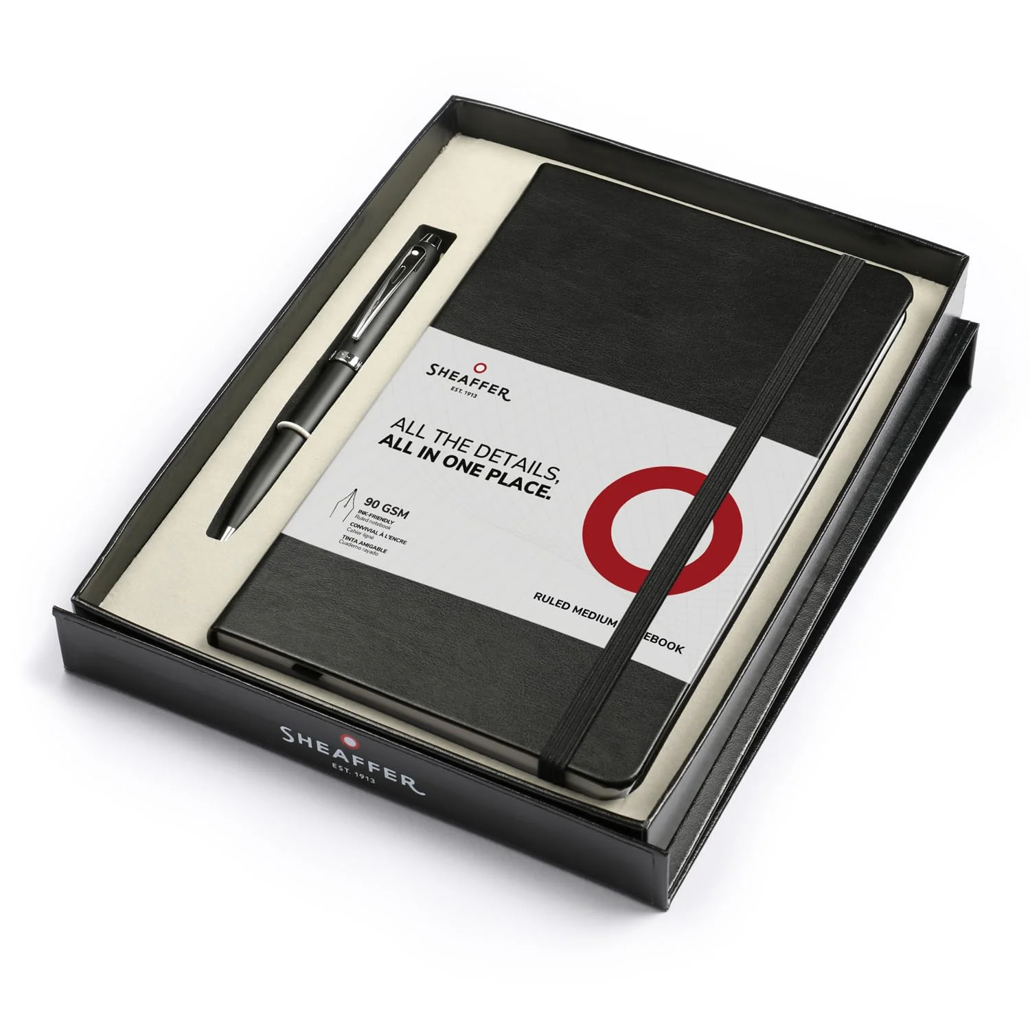 Sheaffer S100 9317 Ballpoint Pen and Notebook Gift Set Buy Sheaffer S100 9317 Ballpoint Pen and Notebook Gift Set in bulk for Corporate Gifting | Corporate Gyft