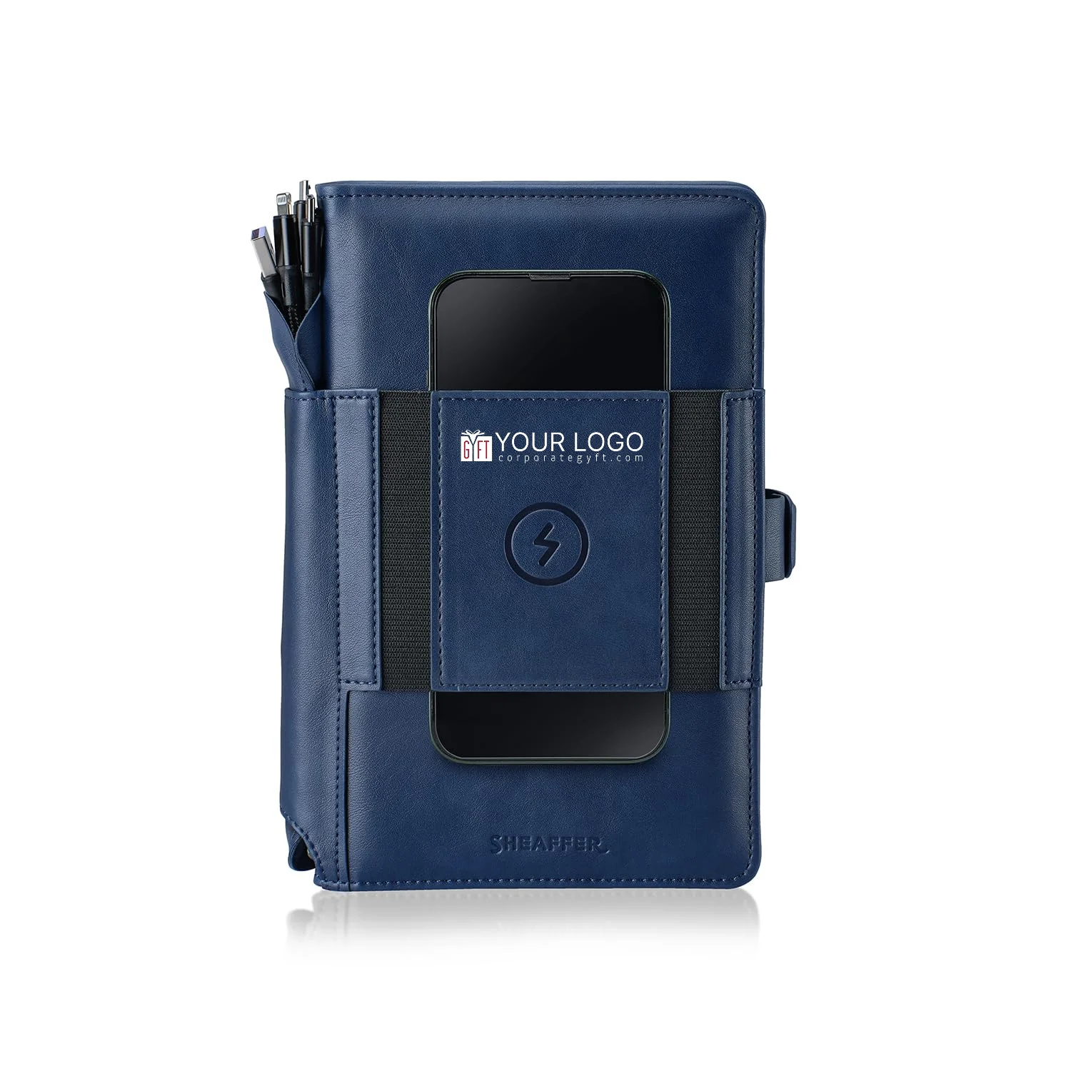 Sheaffer® Superbook Mini Organizer - Blue Buy Sheaffer® Superbook Mini Organizer - Blue in bulk for Corporate Gifting | Corporate Gyft