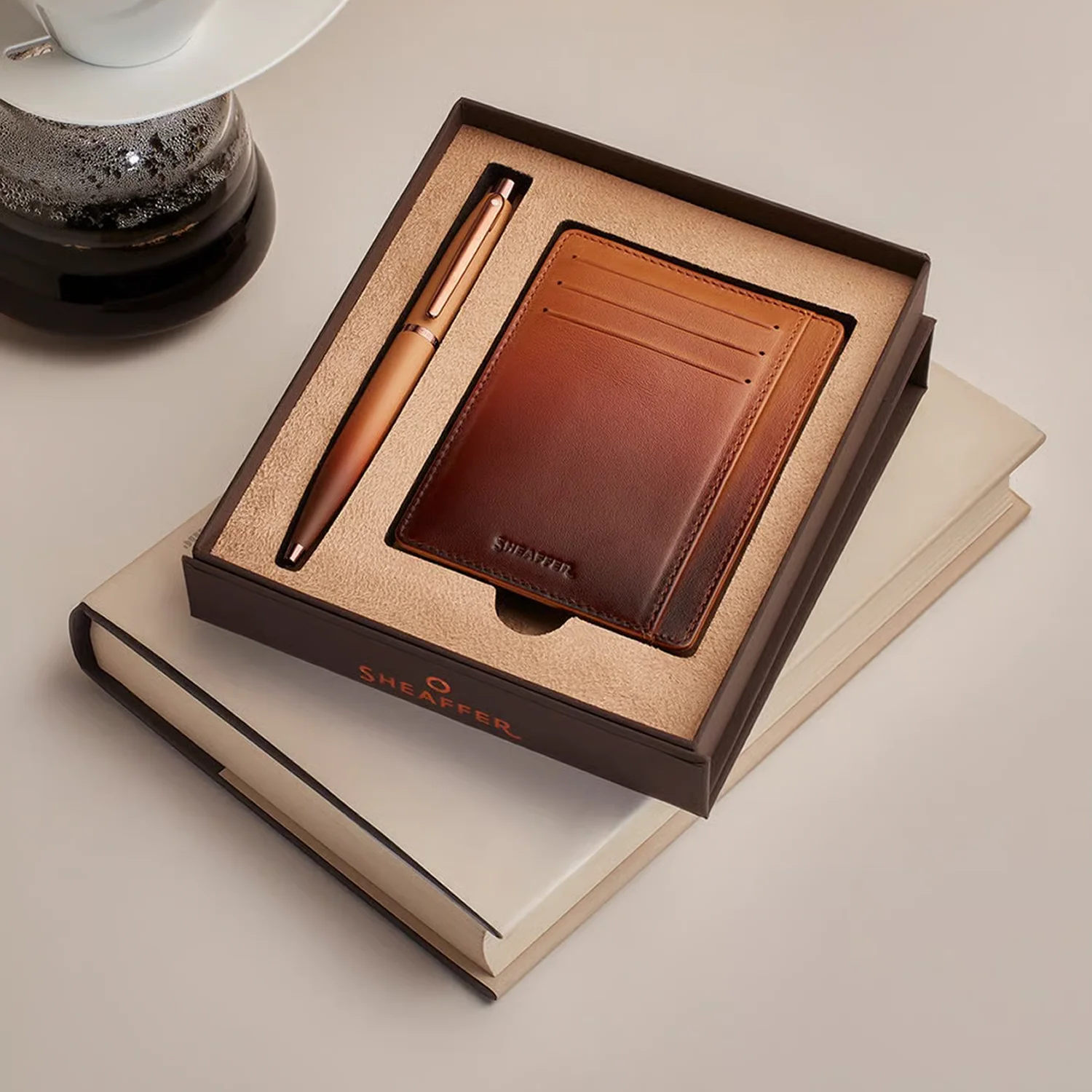 Sheaffer® Coffee Edition Duo Buy Sheaffer® Coffee Edition Duo in bulk for Corporate Gifting | Corporate Gyft