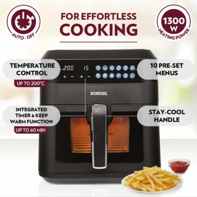 Buy Borosil Best Digi Air Fryer - 4.7 L in bulk for Corporate Gifting | Corporate Gyft