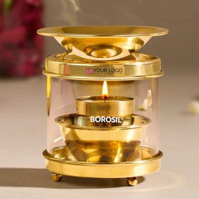 Buy Borosil Serenity – Brass Diffuser in bulk for Corporate Gifting | Corporate Gyft