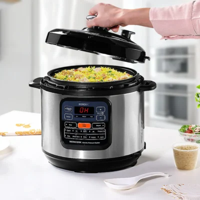 Buy Borosil Instacook Digital Pressure Cooker in bulk for Corporate Gifting | Corporate Gyft