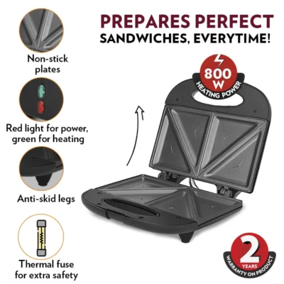 Buy Borosil Klassy Sandwich Maker in bulk for Corporate Gifting | Corporate Gyft