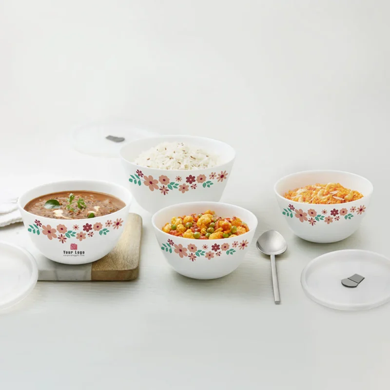 Buy Borosil Larah Everyday Mixing Bowl Set in bulk for Corporate Gifting | Corporate Gyft