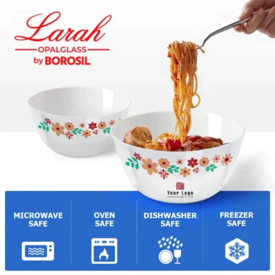 Buy Borosil Larah Everyday Mixing Bowl Set in bulk for Corporate Gifting | Corporate Gyft